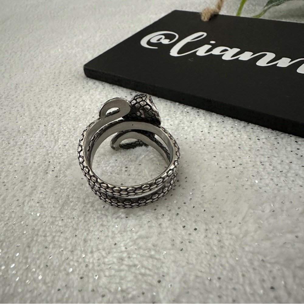 RICHSTEEL Cobra Snake Ring Size 11 - Picture 7 of 8
